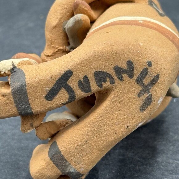 VTG Native American Jemez Taos Pueblo Storyteller W/6 Children Juanita Martinez - Picture 6 of 8